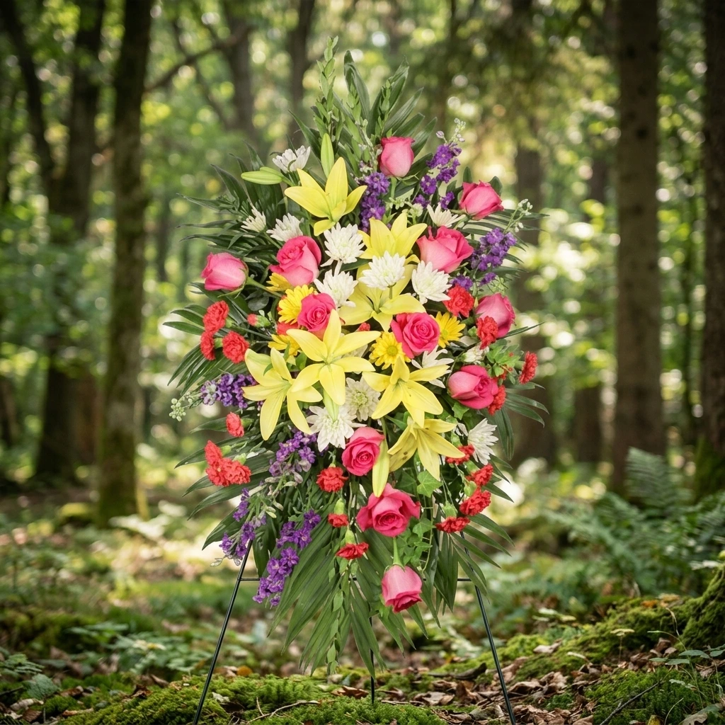 Bright Memories Standing Spray