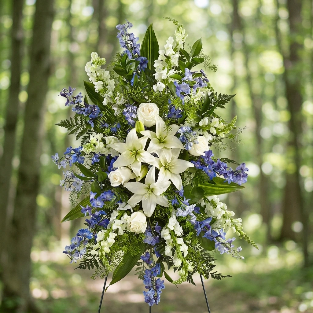 Elegant Blue Tribute Elegant Blue Tribute