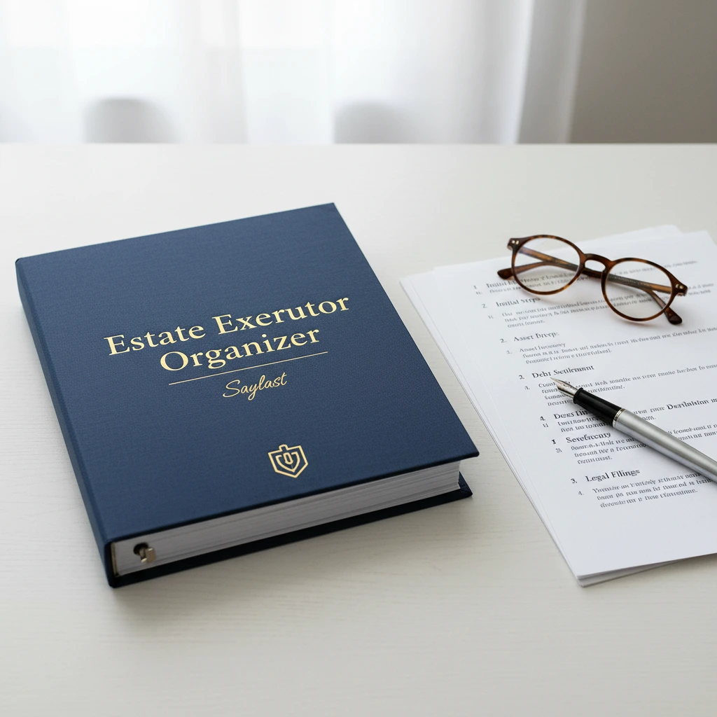 Estate Executor Checklist and Organizer Binder