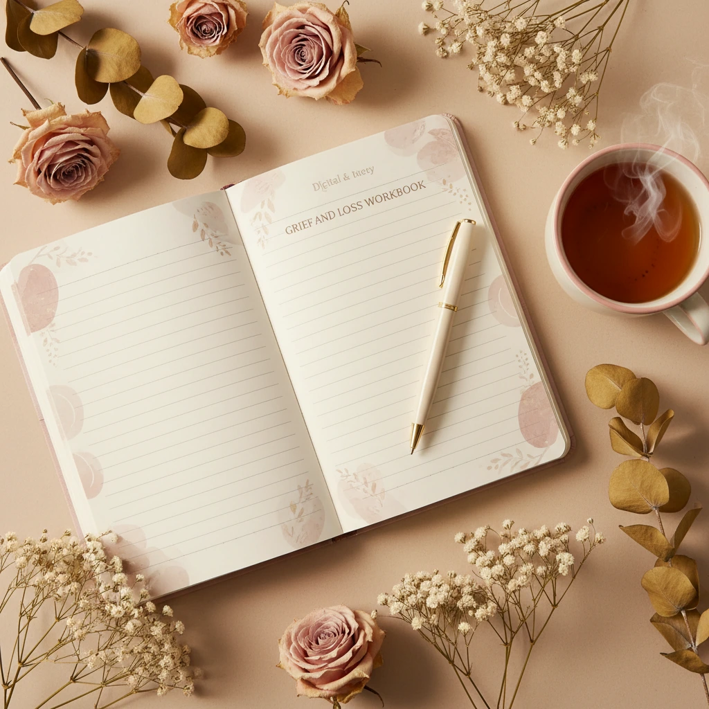Grief and Loss Workbook - 200+ Page Mega Bundle