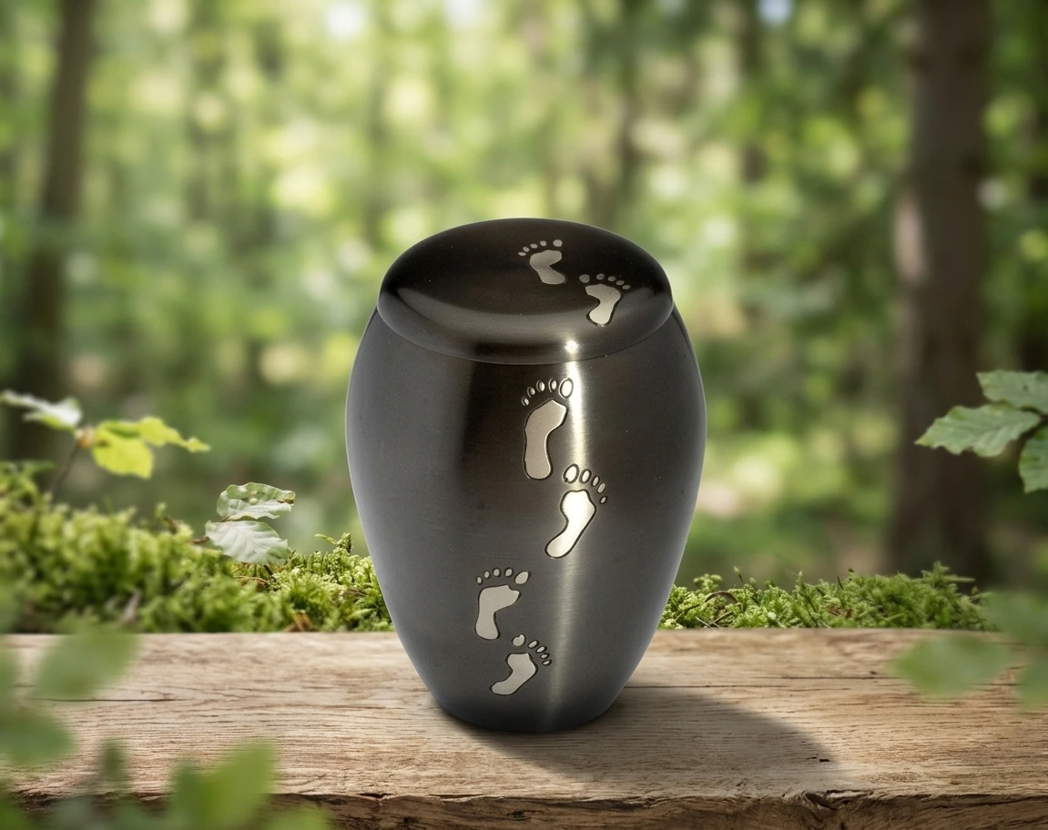 Heaven’s Path Metal Urn