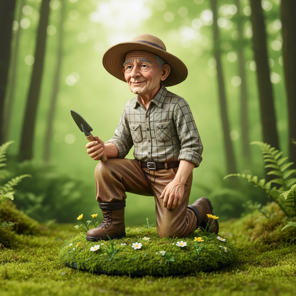 Custom Memorial Figurine