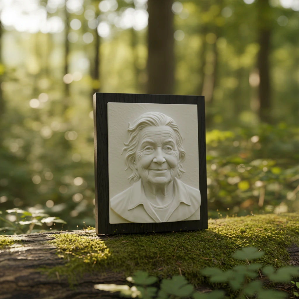 Photo to 3D Portrait Relief