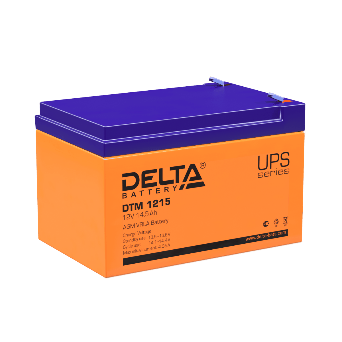 Аккумуляторная батарея DELTA DTM 1215 Аккумуляторная батарея DELTA DTM 1215