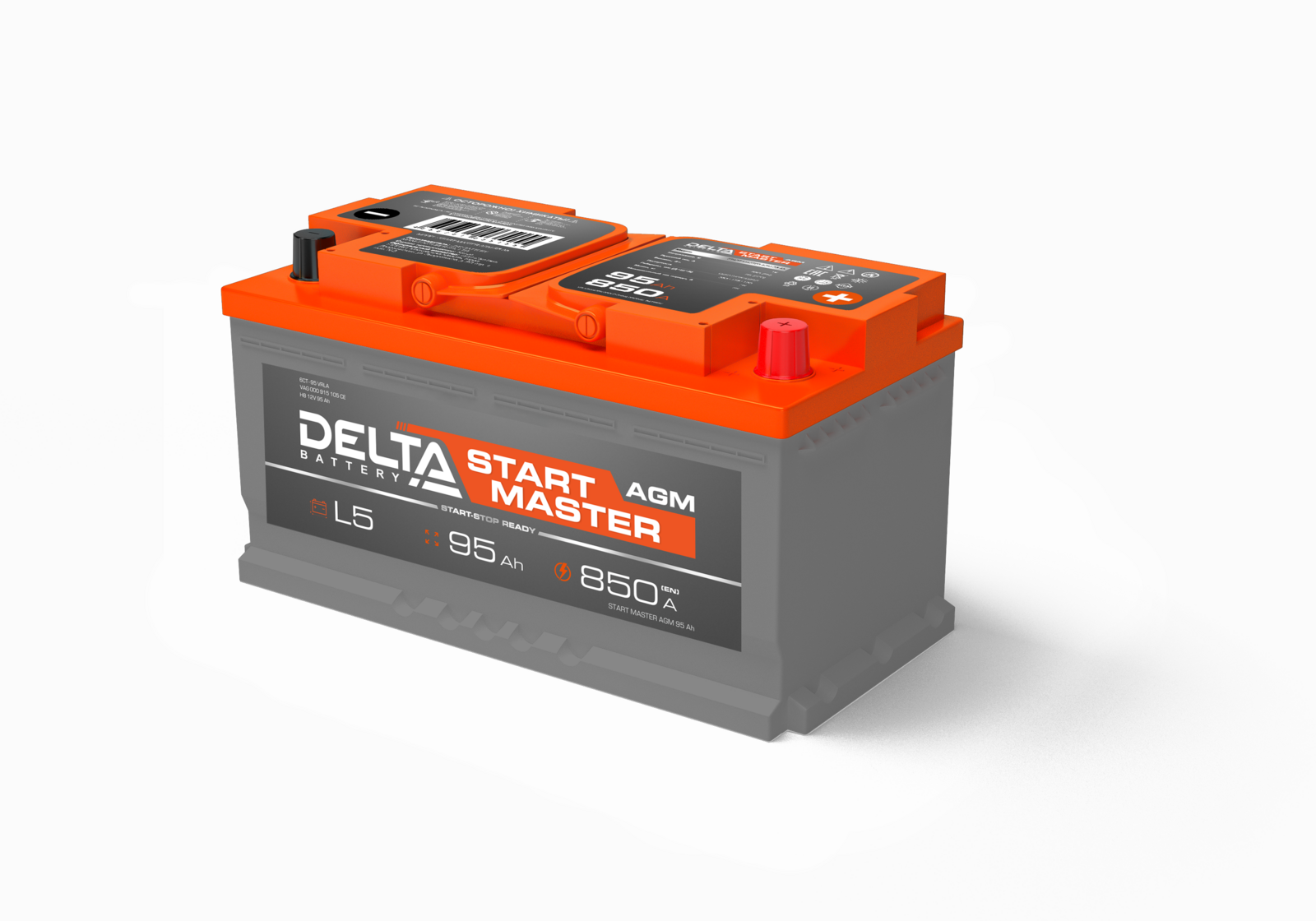 Аккумуляторная батарея DELTA START MASTER 95 Ah AGM