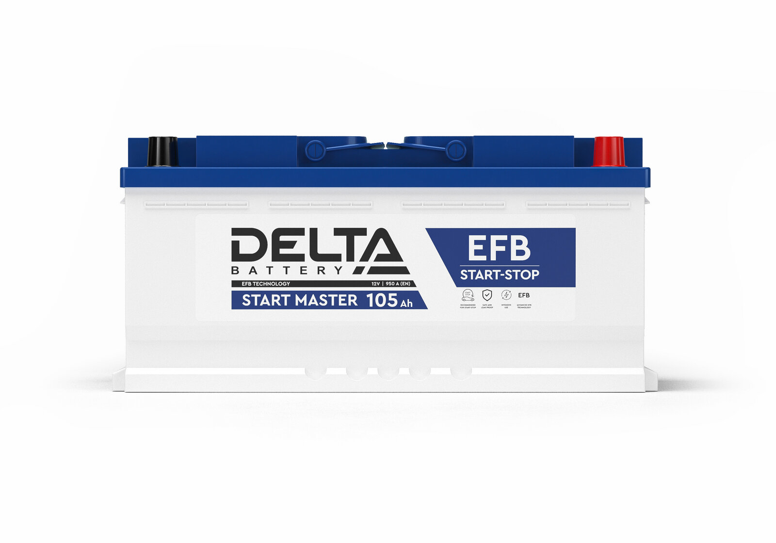 Аккумуляторная батарея DELTA START MASTER 105 Ah EFB