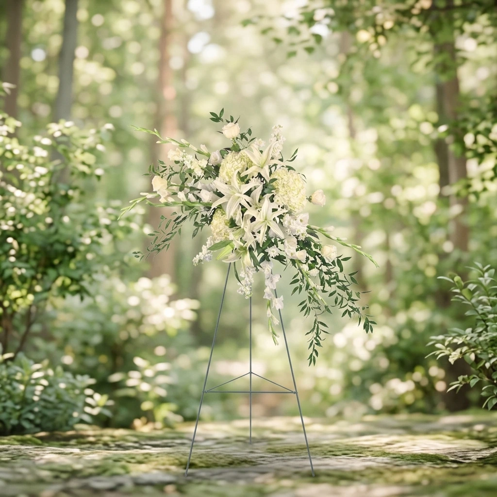 Peaceful White Tribute