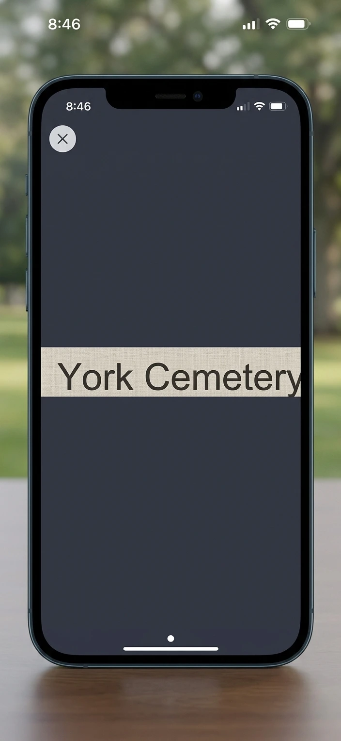 Grave plot at York Cemetery $22000 Grave plot at York Cemetery $22000