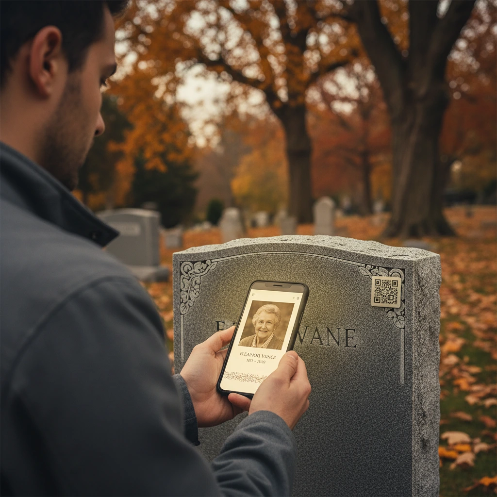 QR Memorial Page — Scan to Remember