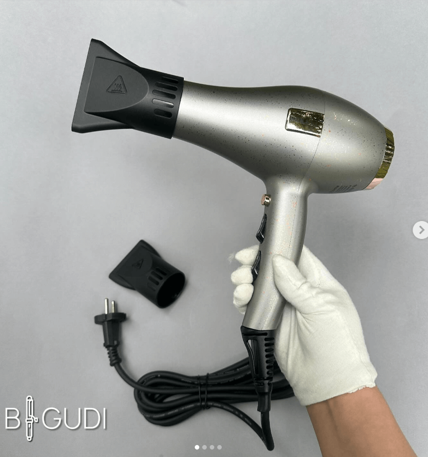 Фен цвет серебро/золото