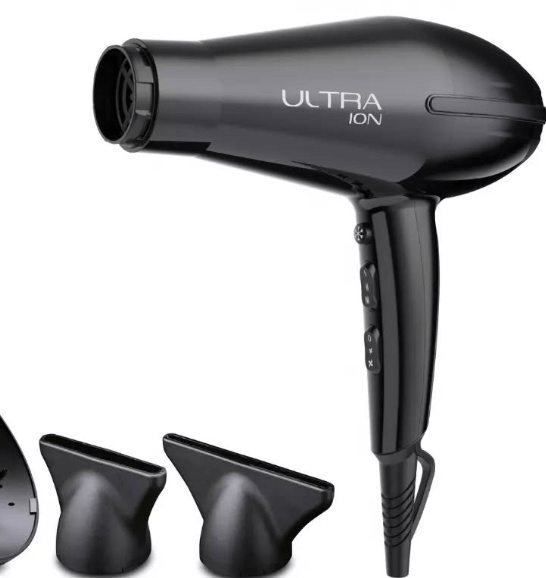 GA.MA ULTRA ION- это профессиональный фен с чрезвычайно надежным и долговечным АС-мотором мощностью 2200 Вт,