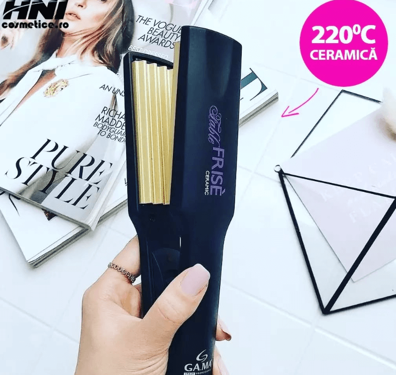 Плойка-гофре для волос GAMA FABLE FRISE (GI2080) представляет серию утюжков WAVES LINE