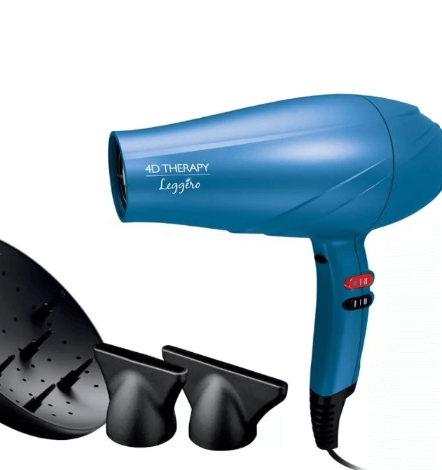 Фен GA.MA LEGGERO OZONE ION 4D THERAPY Мощный и легкий фен с функцией озонирования и ионизации, который очищает и укрепляет волосы.
