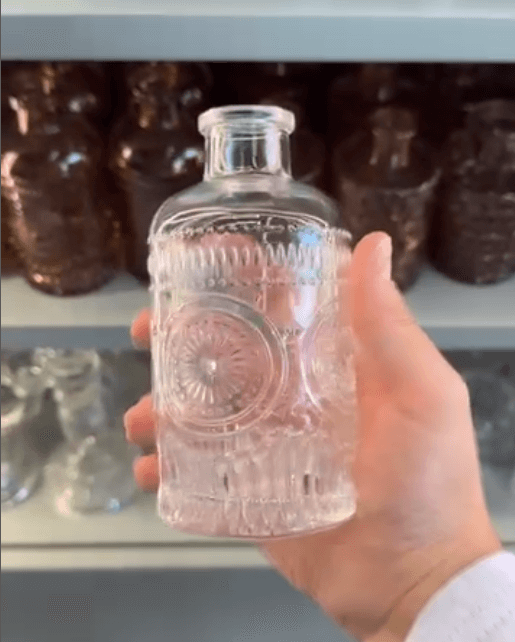 Мини ваза прозрачный