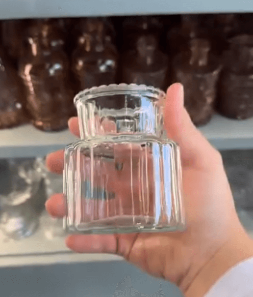 Мини ваза прозрачный