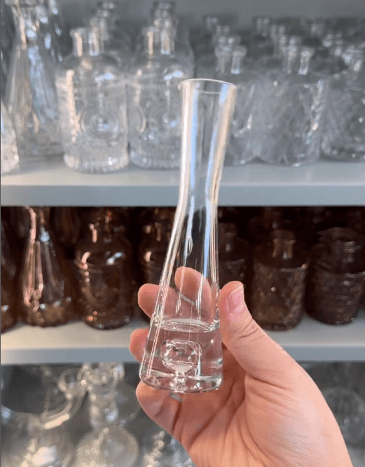 Мини ваза прозрачный