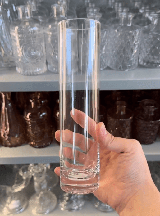 Мини ваза прозрачный