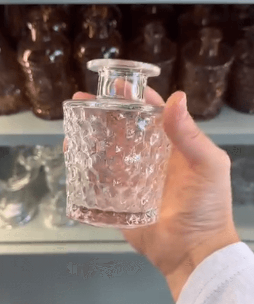 Мини ваза прозрачный