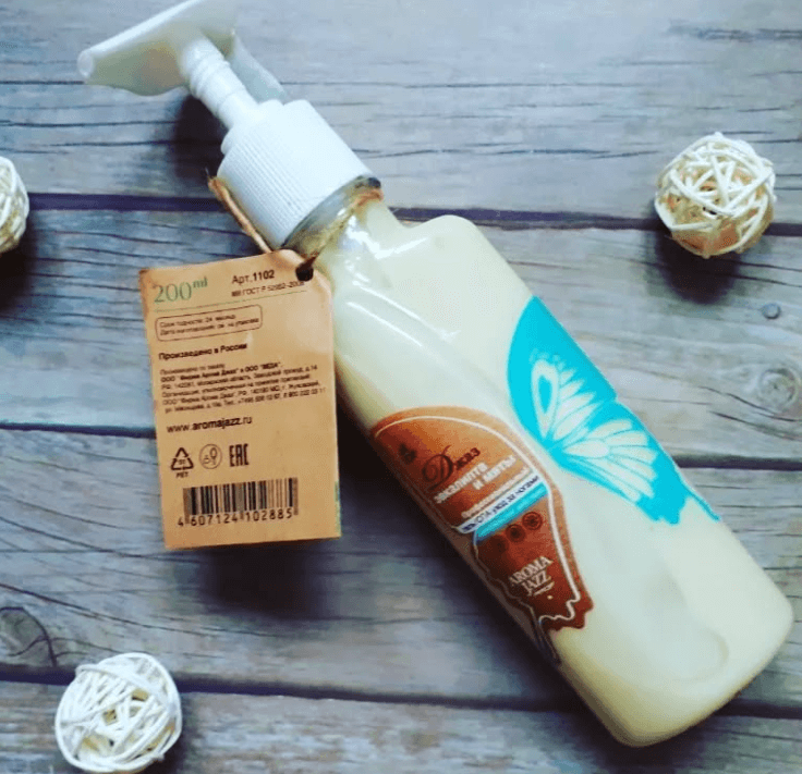 Гель для тела Джаз эвкалипта и мяты Aroma Jazz