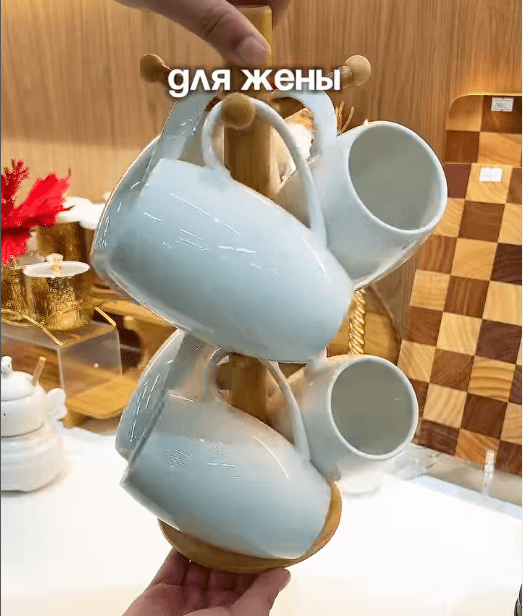 Набор кружек 6 шт. белые