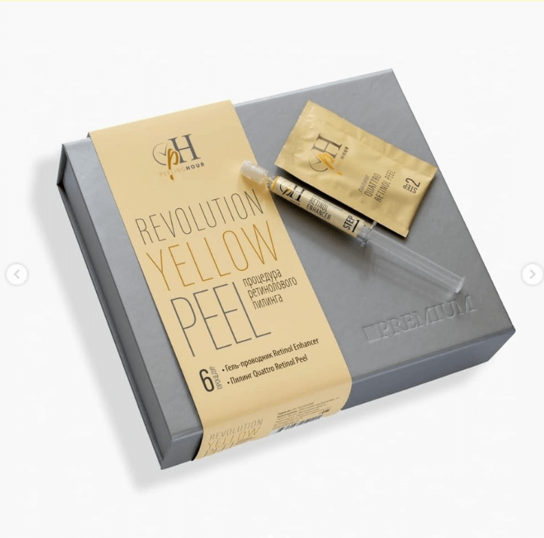 Набор Revolution Yellow Peel (желтый пилинг)В составе набора 2 средства