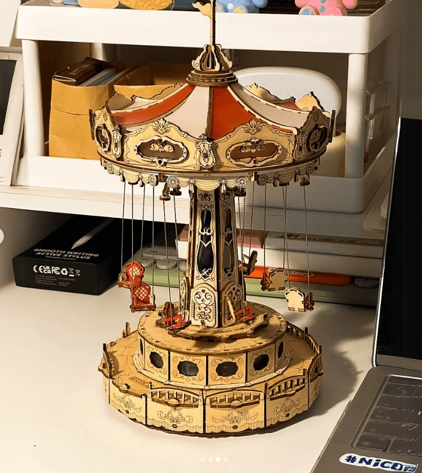 Конструктор Карусель из дерева