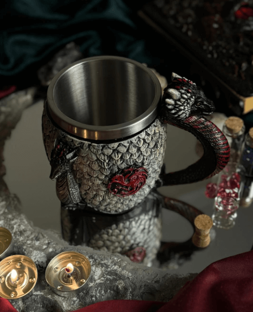 Кружка символ Тарга́риенов из Игры престолов