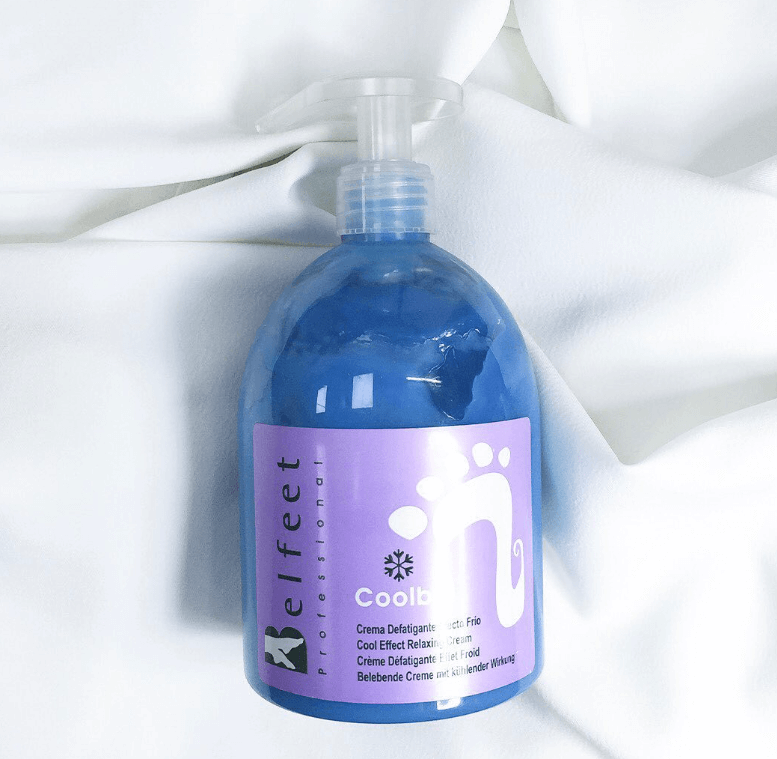 Освежающий крем для ног CoolBel от Belfeet обладает охлаждающим эффектом.