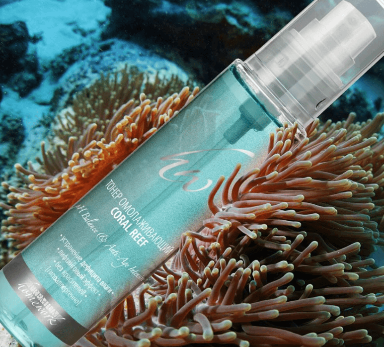 Тонер омолаживающий «Coral Reef» Средство на основе бесценных морских экстрактов