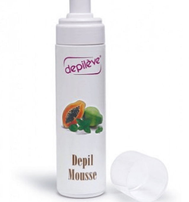 Мусс для замедления роста волос. Сыворотка с легкой быстро впитывающейся гелеобразной текстурой.