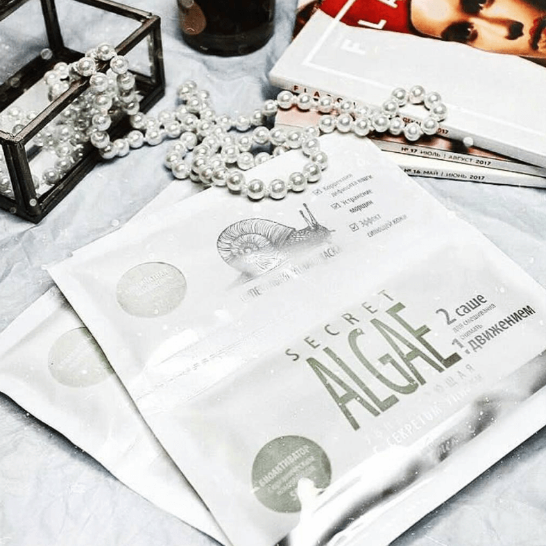 Суперальгигатная маска с увлажняющим эффектом