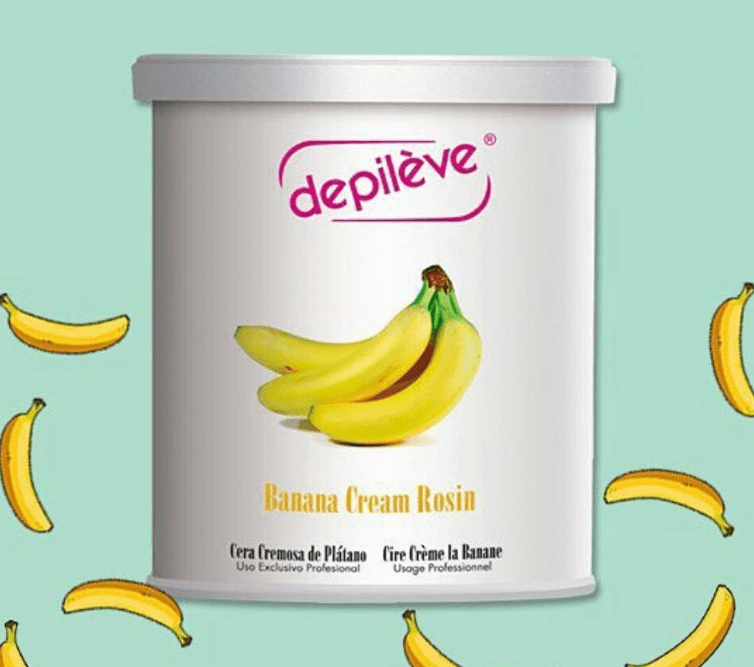 Воск 800 грамм - Воск банановый Кремообразный непрозрачный воск нежно-желтого цвета с приятным ароматом