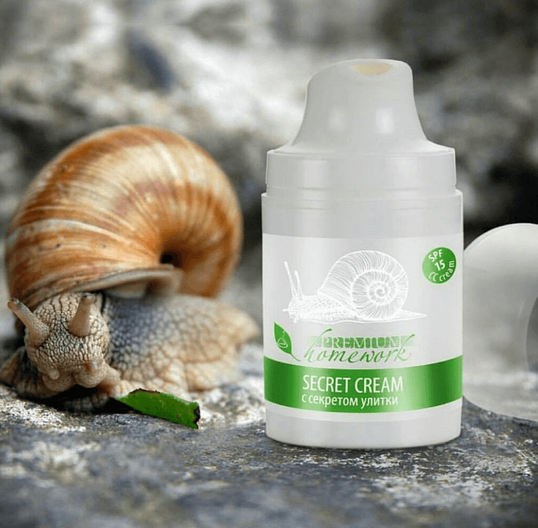 Дневной CC-крем (Color Correction) c секретом улитки для сухой кожи.