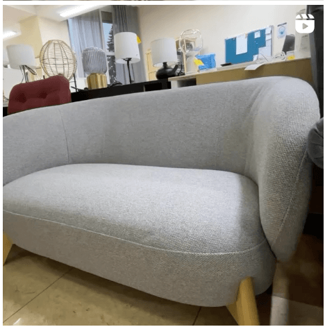 Диван Тилар цвет серый