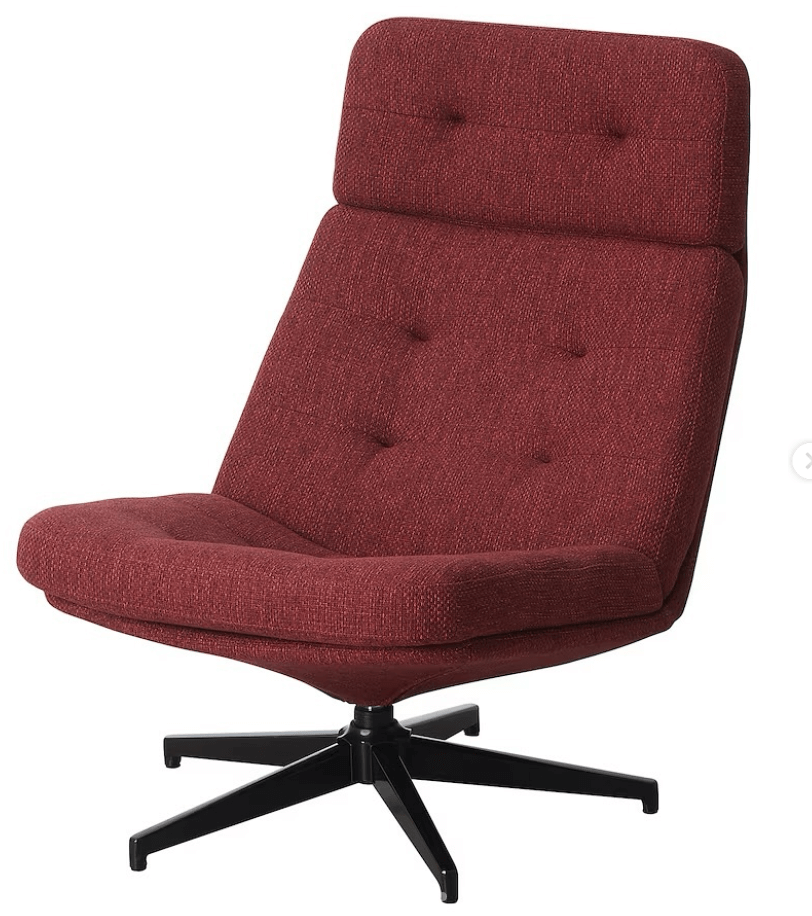 Кресл ХАВБЕРГ цвет красный