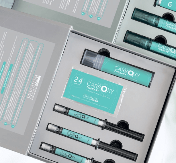 Процедура Peeling Carboxy Therapy от компании Premium объединяет в себе химический пилинг и карбокситерапию для век
