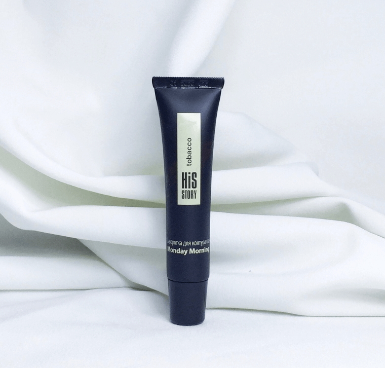 Завершим наше знакомство с мужской косметикой His Story Tobacco сывороткой для контура глаз Monday Morning