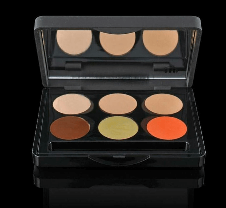 Набор консилеров для коррекции недостатков кожи. Консилеры обладают плотной текстурой, что позволяет тщательно скрыть недостатки.