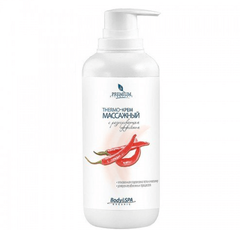 Крем массажный с разогревающим эффектом. Применение крема вызывает прилив крови к коже и мышцам,