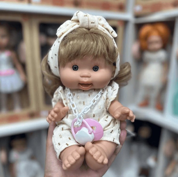 Кукла младенец изготавливаются по уникальным пресс-формам с применением ручного труда на заводе в Испании  26 см