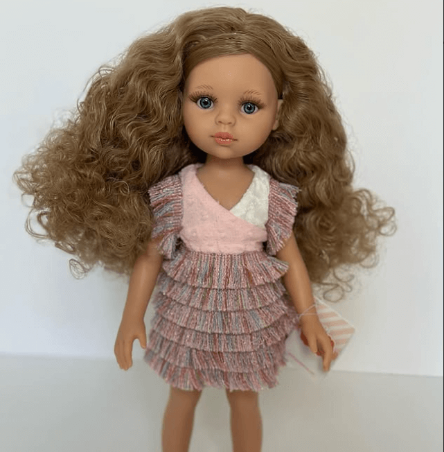 Красавица Кукла с кудрявыми волосами Куколка Красавица