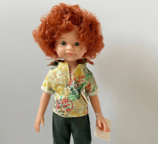 Рыжий мальчишка🧡🍭Размер: 32 см 🍭Имеет легкий аромат ванили 🍭Все куколки упакованы в фирменные коробочки и оригинальных