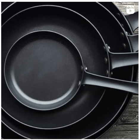 Сковорода Вардаген из углеродистой стали 24см