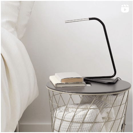 Лампа Хорте цвет черный