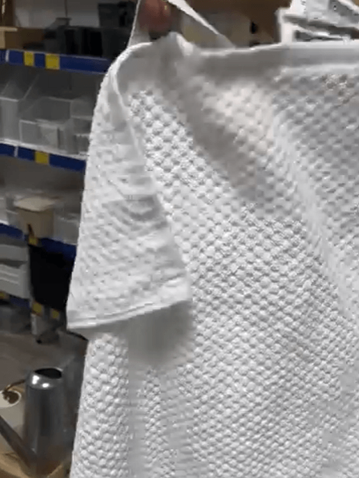 Полотенца из хлопка Гульвиал 40*70см цвет белый