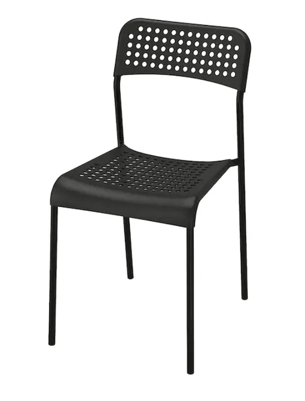 Прочный стул Адде цвет черный