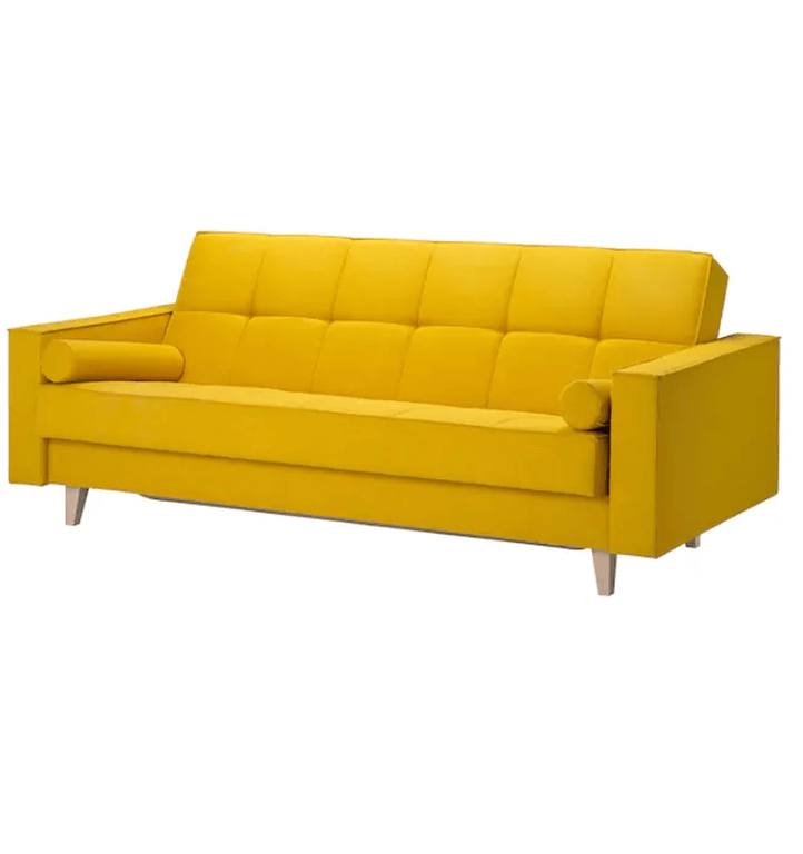 Диван-кровать Книса 3-местный цвет желтый