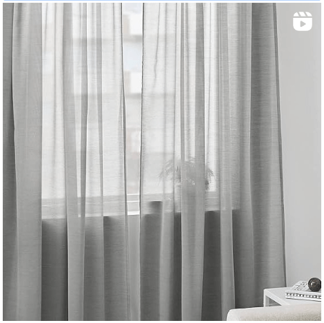 Полупрозрачные гардины Хилья