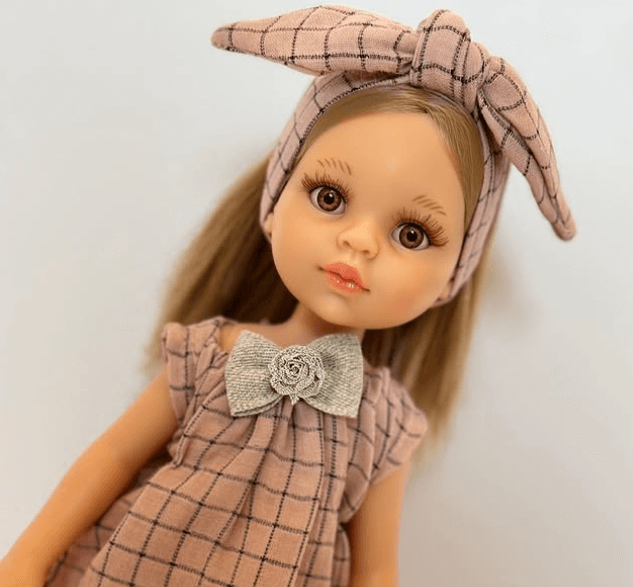 Элитные куколки от лучших испанских мастеров🍭Размер: 32 см 🍭Имеет легкий аромат ванили