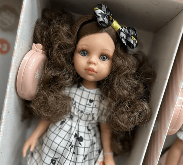 Куколка с длинными пышными волосами  Самые красивые испанские куколки🍭Размер: 32 см 🍭Имеет легкий аромат ванили